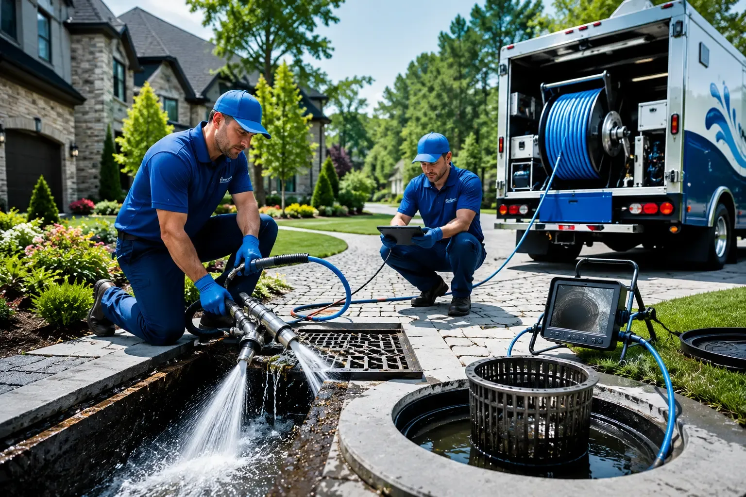 Local outdoor drain cleaning professionals in Tyrone, GA